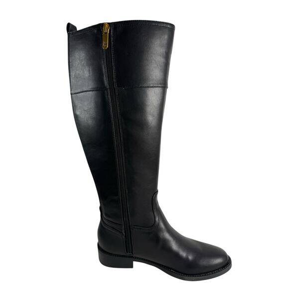Tommy Hilfiger ILIA 2 Women's 5.5 M Wide Calf Black Side Zip Knee High Boots NIB - Picture 5 of 14
